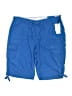 Calvin Klein Performance 100% Cotton Solid Blue Cargo Shorts Size XL - photo 1