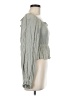 Sim & Sam 100% Rayon Green Long Sleeve Blouse Size M - photo 4