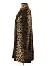 INC International Concepts 100% Polyester Animal Print Brown Coat Size L - photo 5