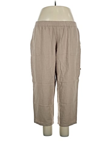 Susan Graver Linen Pants (view 1)