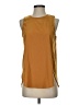 Athleta Gold Sleeveless T-Shirt Size S - photo 1