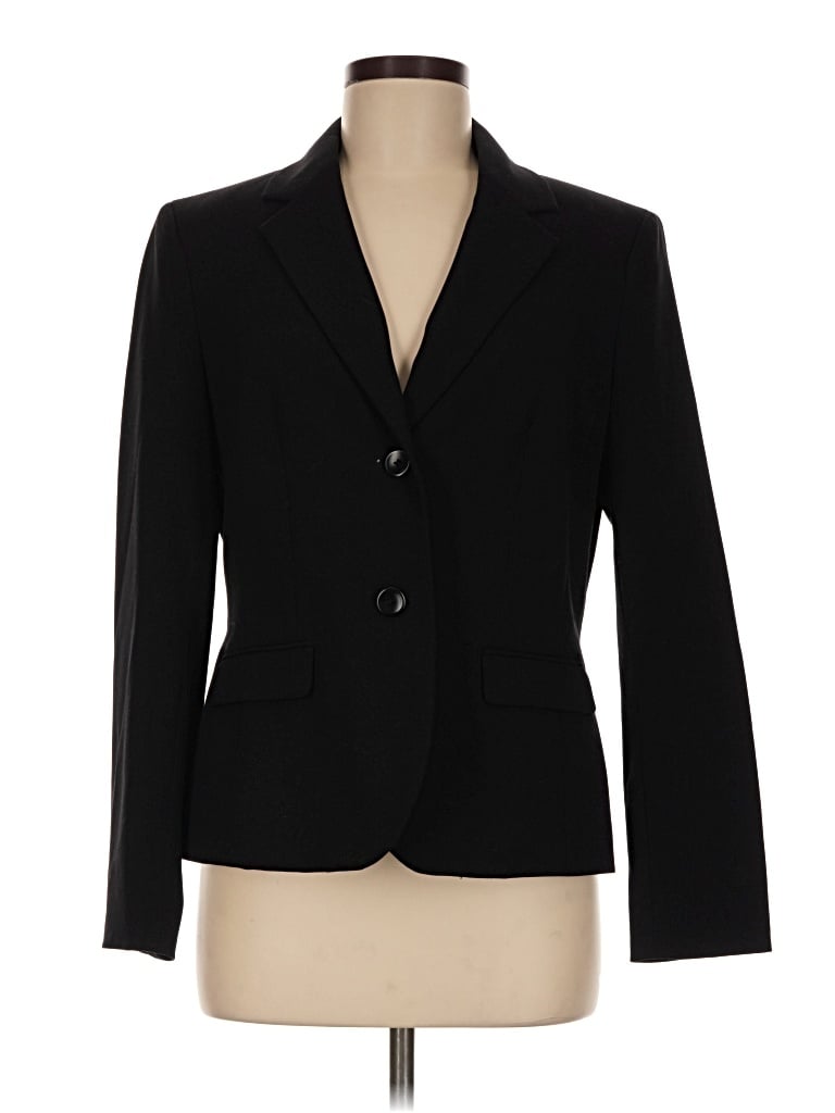 Pre-owned Nine West Blazer Jacket In Black