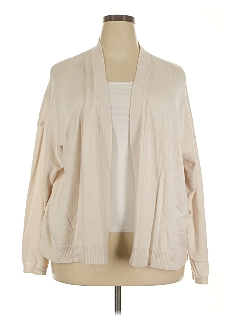 Pre-owned Purejill Cardigan Sweater In Tan