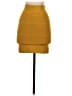 BCBGMAXAZRIA Solid Yellow Casual Skirt Size XS - photo 2