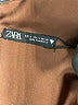 Zara 100% Polyester Brown Casual Dress Size S - photo 4