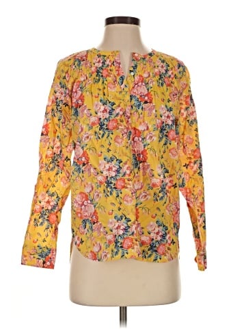 Liberty Art Fabrics for J.Crew Long Sleeve Blouse (view 1)