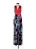 Gilli Paisley Red Casual Dress Size S (estimated) - photo 1