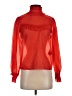 H&M Red Long Sleeve Blouse Size 4 - photo 1