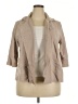 BEYOND THREADS Tan Cardigan Size 2X - photo 1