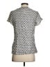 Boden Hearts Silver Short Sleeve Blouse Size 4 - photo 2