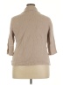 BEYOND THREADS Tan Cardigan Size 2X - photo 2