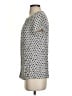 Boden Hearts Silver Short Sleeve Blouse Size 4 - photo 5