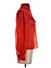 H&M Red Long Sleeve Blouse Size 4 - photo 4