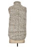 Thread & Supply 100% Polyester Gray Faux Fur Vest Size S - photo 2