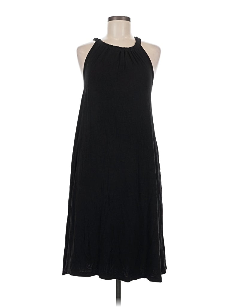 Pre-owned Time And Tru Casual Dress In Black