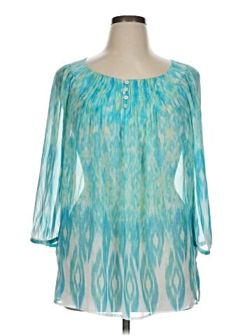 Chico's 3/4 Sleeve Blouse (view 1)