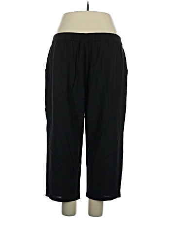 Susan Graver Linen Pants (view 2)