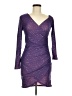 Shein Stars Purple Cocktail Dress Size 6 - photo 1