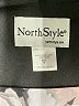North Style 100% Polyester Silver Short Sleeve Blouse Size 16 - photo 7