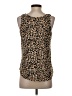 Faded Glory 100% Polyester Brown Sleeveless Top Size 4 - 6 - photo 2