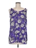 CAbi 100% Polyester Purple Sleeveless Blouse Size M - photo 1