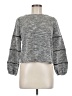 Urban Romantics Tweed Gray Pullover Sweater Size M - photo 1