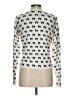 White House Black Market Print Ivory Pullover Sweater Size L - photo 2