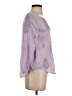 Roller Rabbit 100% Cotton Purple 3/4 Sleeve Blouse Size XS - photo 4