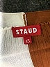STAUD Color Block Brown Casual Dress Size XS - photo 7