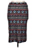Azules Print Teal Casual Skirt Size XL - photo 1