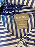 Chico's 100% Rayon Blue 3/4 Sleeve Button-Down Shirt Size Sm (0) - photo 7