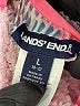 Lands' End 100% Polyester Print Pink Track Jacket Size 10 - 12 - photo 3