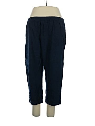 Susan Graver Linen Pants (view 2)