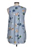 Assorted Brands 100% Polyester Blue Sleeveless Blouse Size 10 - photo 2