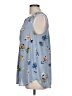 Assorted Brands 100% Polyester Blue Sleeveless Blouse Size 10 - photo 5