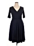 Unbranded Solid Black Cocktail Dress Size XL - photo 1