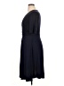 Unbranded Solid Black Cocktail Dress Size XL - photo 5