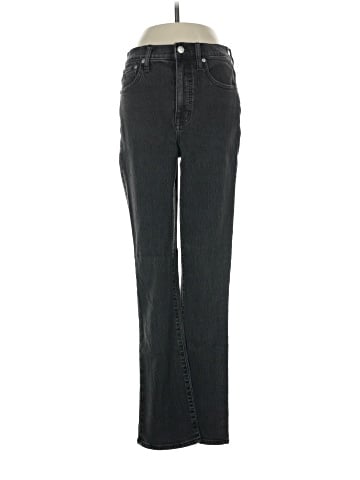 Madewell Tall Slim Demi-Boot Jeans in Lunar Wash (view 1)