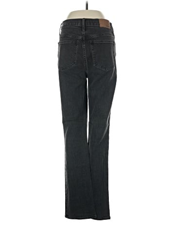 Madewell Tall Slim Demi-Boot Jeans in Lunar Wash (view 2)