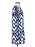 Angie Graphic Blue Casual Dress Size S - photo 4
