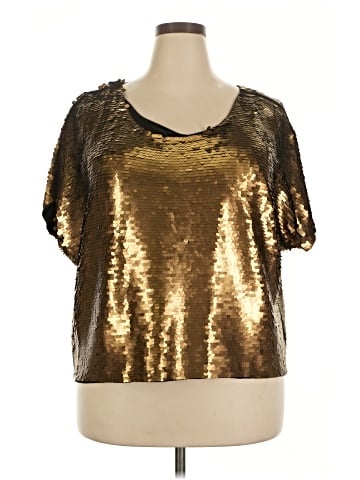 ELOQUII Short Sleeve Top (view 1)