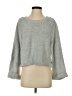 Roxy Tweed Gray Pullover Sweater Size S - photo 1