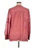 Torrid 100% Polyester Pink Long Sleeve Blouse Size 1X Plus (1) - photo 2