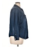 Torrid 100% Cotton Blue 3/4 Sleeve Button-Down Shirt Size 1X Plus (1) - photo 4