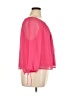 Ann Taylor LOFT 100% Polyester Pink 3/4 Sleeve Blouse Size XL - photo 4
