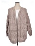 Arula 100% Polyester Tan Cardigan Size 1X - photo 1
