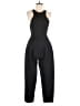 PrettyLittleThing 100% Polyester Solid Black Jumpsuit Size 8 - photo 1