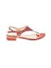 Signature Graphic Red Sandals Size 7 1/2 - photo 1