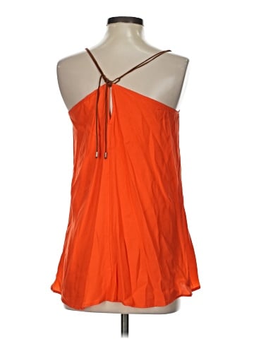 Georgie Sleeveless Silk Top (view 2)