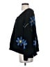 Pol 100% Polyester Floral Black Cardigan Size S - photo 5